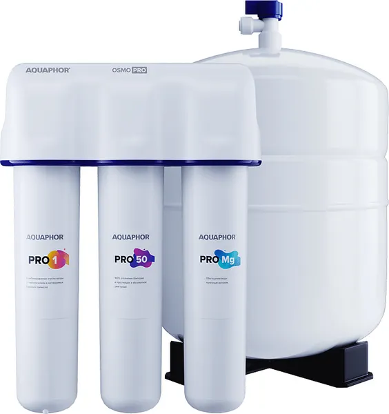 Изображение товара Система обратного осмоса Аквафор Osmo Pro-50-3-А-М (без крана для чистой воды)