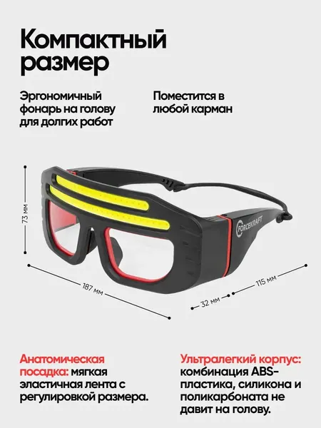 Изображение товара Фонарь ForceKraft FK-EL2200 (67617)
