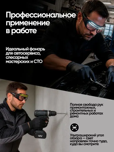 Изображение товара Фонарь ForceKraft FK-EL2200 (67617)