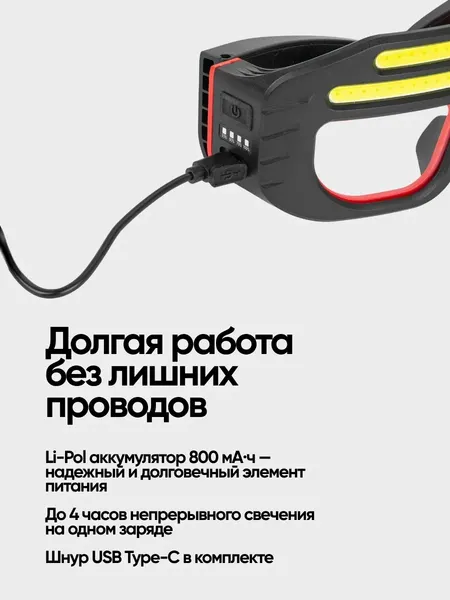 Изображение товара Фонарь ForceKraft FK-EL2200 (67617)