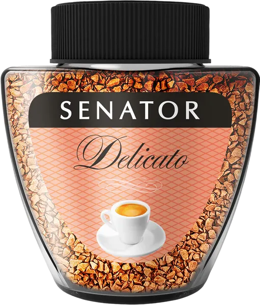Изображение товара Кофе растворимый SENATOR Delicato (95г)