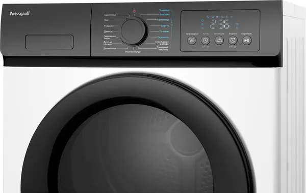 Изображение товара Сушильная машина Weissgauff WD 6148 B Heat Pump