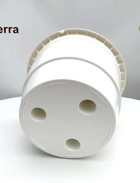 Изображение товара Вазон GreenTerra Lira -7 литое со вставкой с усами 48см (5шт, белый)