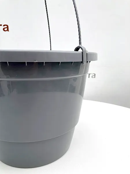 Изображение товара Вазон GreenTerra Lira-7 литое со вставкой с усами 48см (5шт, серый)