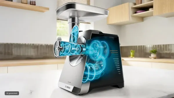 Изображение товара Мясорубка электрическая Bosch Series 8 / MFWS840M (черный)