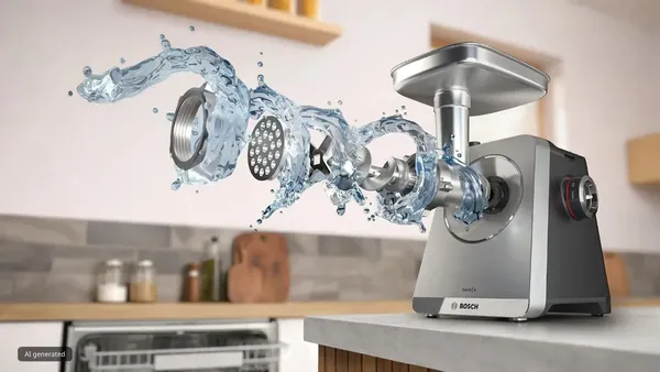 Изображение товара Мясорубка электрическая Bosch Series 8 / MFWS840M (черный)