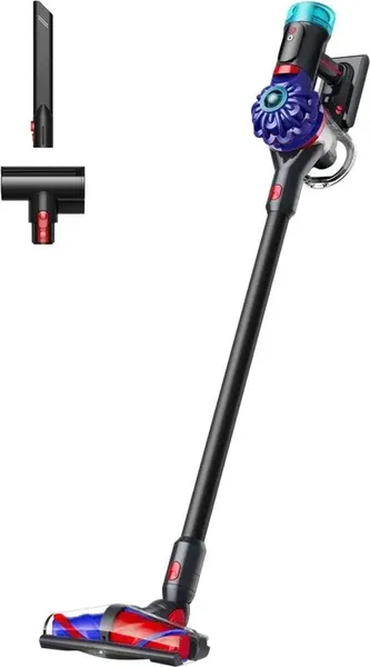 Изображение товара Вертикальный пылесос Dyson V8 Laser Detect (серебристый)