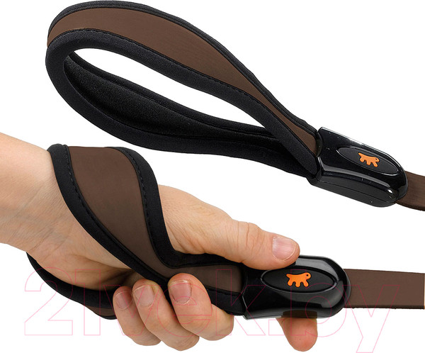 Изображение товара Поводок Ferplast Giotto G20/120 / 76108058 (кожаный, коричневый)