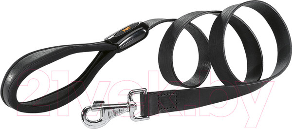 Изображение товара Поводок Ferplast Giotto G25/120 / 76109017 (кожаный, черный)