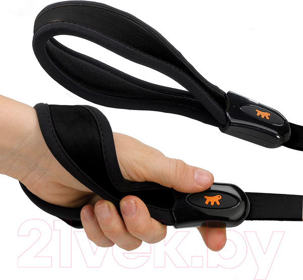 Изображение товара Поводок Ferplast Giotto G25/120 / 76109017 (кожаный, черный)