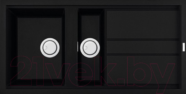 Изображение товара Мойка кухонная Elleci Best 475 Black K86 / LKB47586