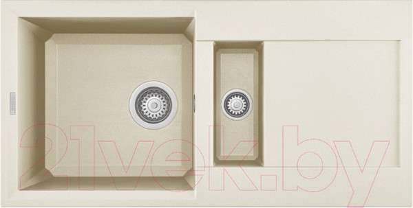 Изображение товара Мойка кухонная Elleci Easy 425 Bianco Antico G62 / LGY42562