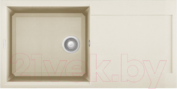 Изображение товара Мойка кухонная Elleci Easy 480 Bianco Antico G62 / LGY48062