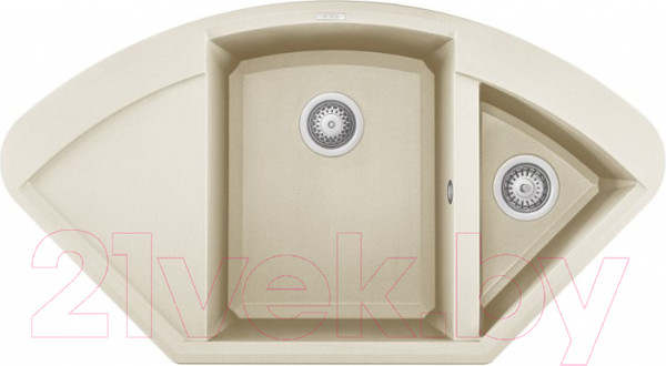 Изображение товара Мойка кухонная Elleci Easy Corner Bianco Antico G62 / LGYCOR62