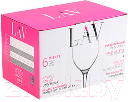 Изображение товара Набор бокалов LAV Misket LV-MIS552F