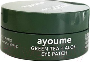 Изображение товара Патчи под глаза Ayoume Green Tea+Aloe Eye Patch (60шт)