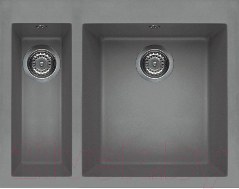 Изображение товара Мойка кухонная Elleci Quadra 150 Light Grey K97 / LKQ15097