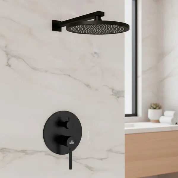 Изображение товара Душевая система со смесителем Lauter Скрытого монтажа Inset Pearl (с верхним душем и душевым гарнитуром)