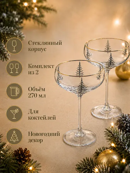 Изображение товара Набор бокалов Elan Gallery 830266