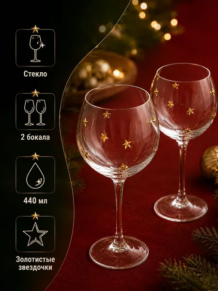 Изображение товара Набор бокалов Elan Gallery 830269