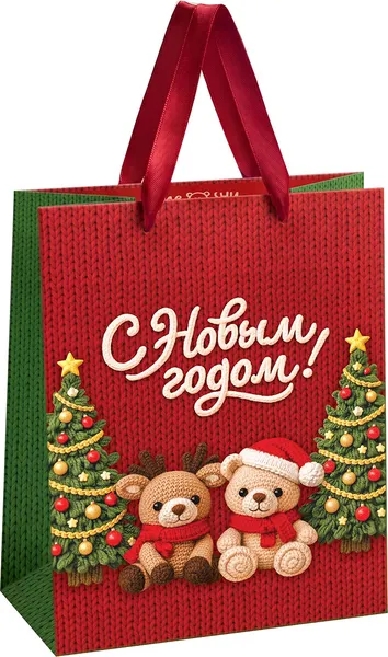 Изображение товара Набор пакетов подарочных Meshu Время чудес. Микс / MS_93367 (4шт)