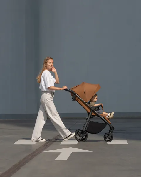 Изображение товара Детская прогулочная коляска Carrello CRL-8512PU (Coffee Beige)