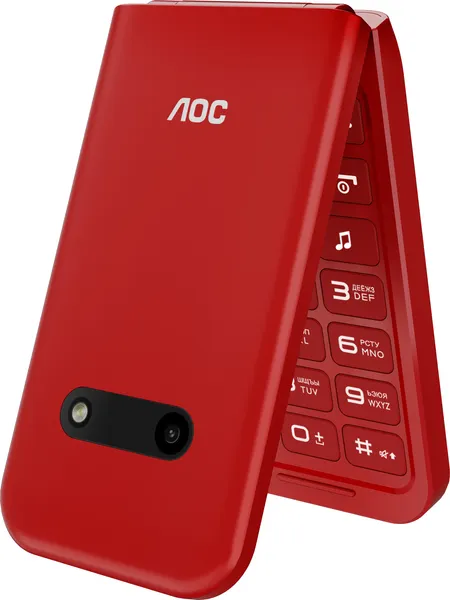 Изображение товара Мобильный телефон AOC A285 / CTA285RD/00 (красный)