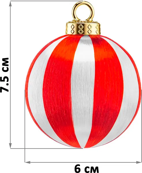 Изображение товара Набор шаров новогодних Elan Gallery 650193