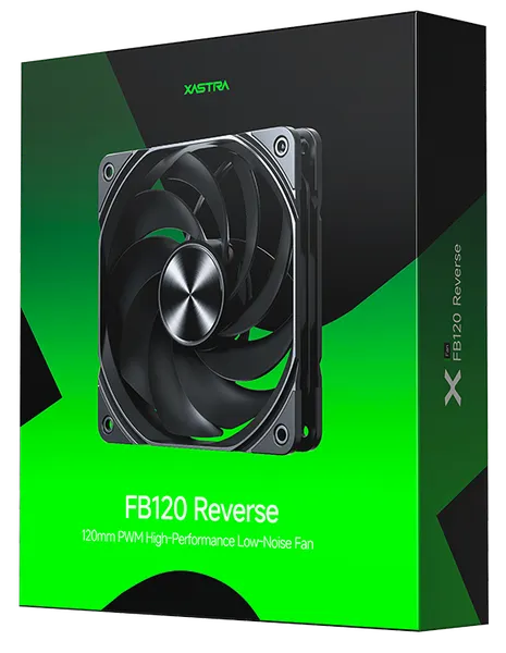 Изображение товара Вентилятор для корпуса XASTRA FB120 Reverse (FB120-1BA-SRX)