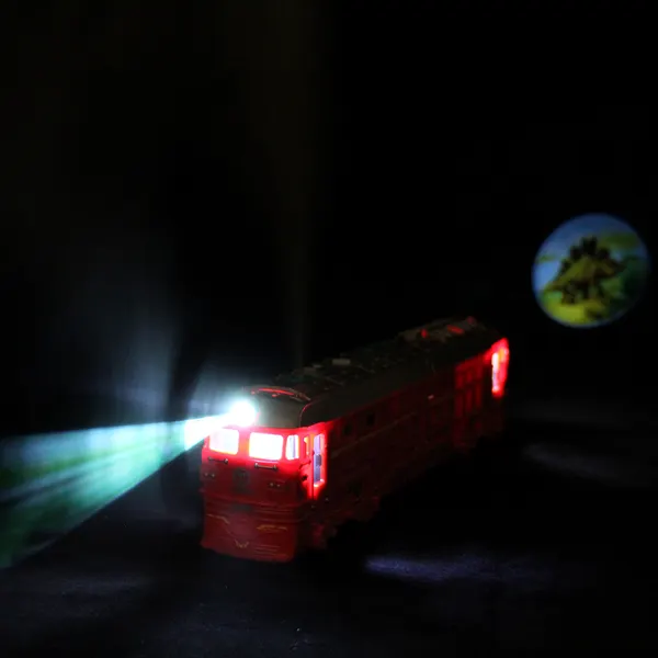 Изображение товара Поезд игрушечный Drift Car С паром / 136078 (красный)