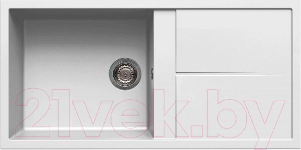 Изображение товара Мойка кухонная Elleci Unico 480 Bianco Titano G68 / LGU48068