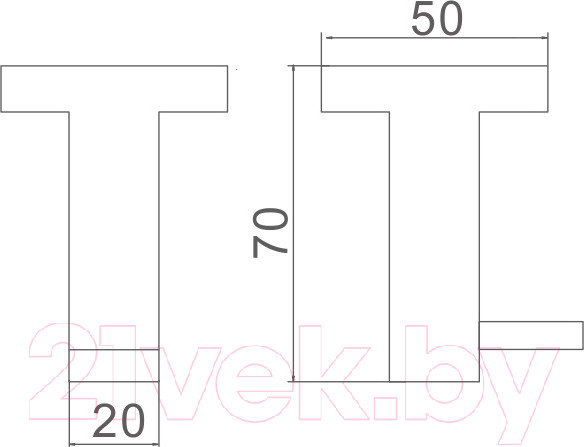 Изображение товара Крючок для ванной Ledeme L71705-1