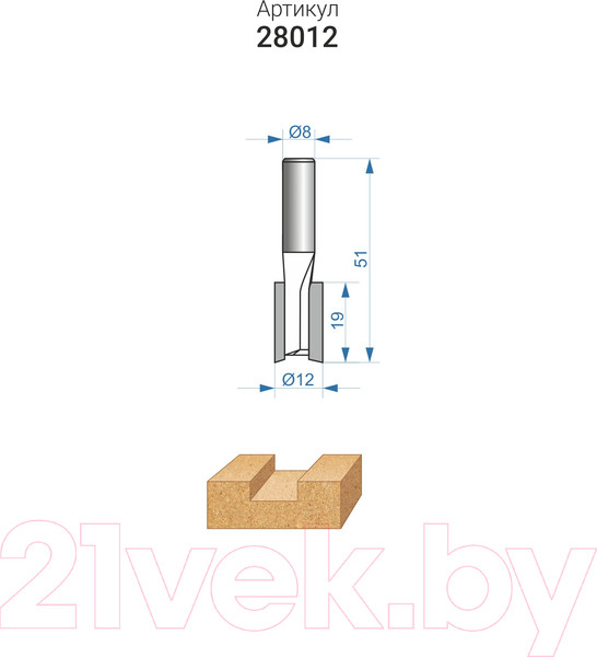 Изображение товара Фреза Энкор 28012