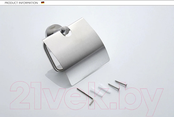 Изображение товара Держатель для туалетной бумаги Ledeme L71703