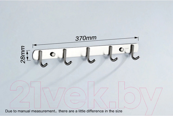 Изображение товара Крючок для ванной Ledeme L70201-5