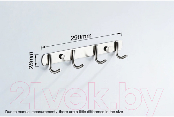 Изображение товара Крючок для ванной Ledeme L70201-4
