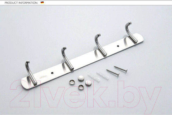 Изображение товара Крючок для ванной Ledeme L70201-4