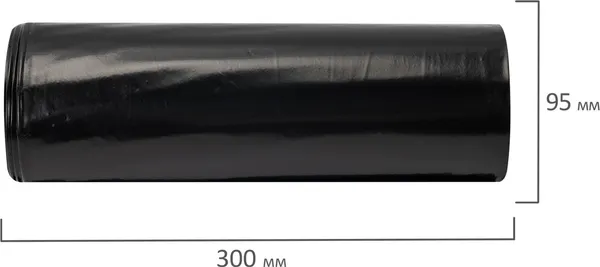 Изображение товара Пакеты для мусора Laima Особо прочные 360л / 702687 (10шт, черный)