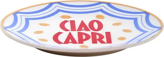 Изображение товара Блюдце Bitossi Ciao Mondo Capri CIA00110