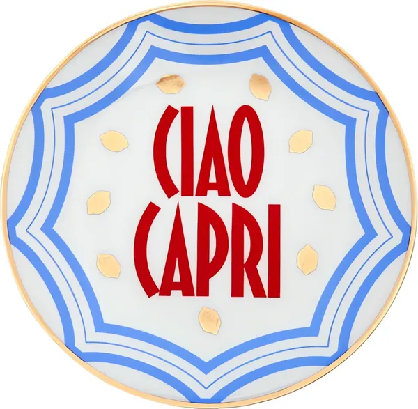 Изображение товара Блюдце Bitossi Ciao Mondo Capri CIA00110