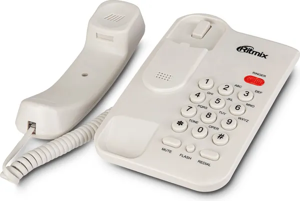 Изображение товара Проводной телефон Ritmix RT-311 (белый)