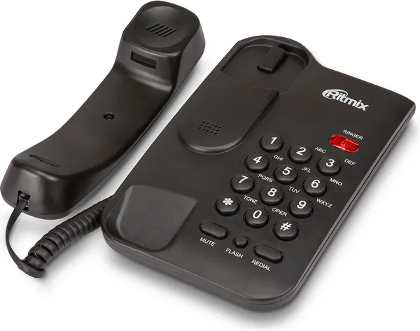 Изображение товара Проводной телефон Ritmix RT-311 (черный)