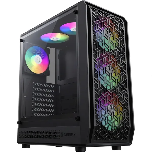 Изображение товара Корпус для компьютера GameMax Forge AB (черный, без БП)
