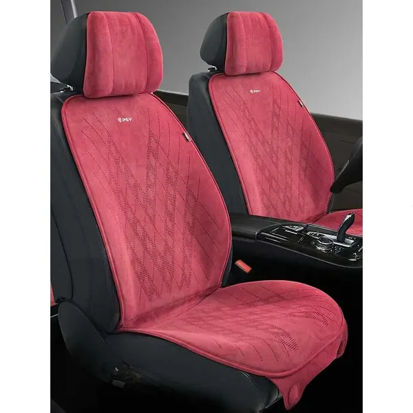 Изображение товара Комплект накидок на автомобильные сиденья PSV Atom 2 Front / 138849 (бордовый)