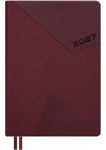 Изображение товара Ежедневник Escalada Пике 2027 / 73475 (176л, бордовый)