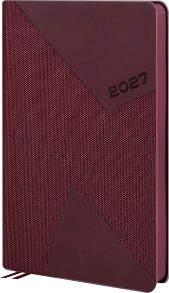 Изображение товара Ежедневник Escalada Пике 2027 / 73475 (176л, бордовый)