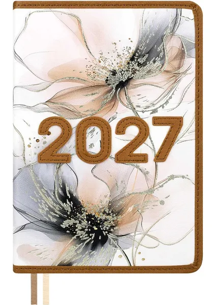 Изображение товара Ежедневник Escalada Цветы в дымке 2027 / 73478 (176л)