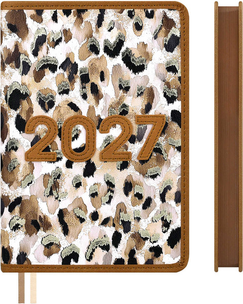 Изображение товара Ежедневник Escalada Бархатный леопард 2027 / 73479 (176л)