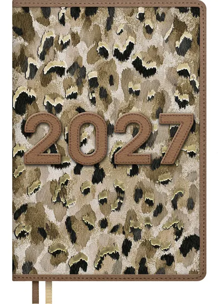 Изображение товара Ежедневник Escalada Бархатный леопард 2027 / 73479 (176л)