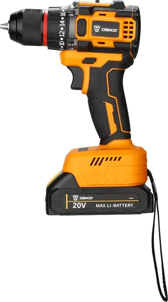 Изображение товара Аккумуляторная дрель-шуруповерт Deko DKCD20 Compact / 081-1192